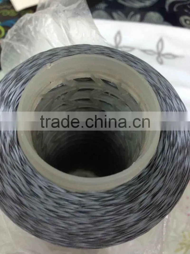 2016 wholesale high visible double side reflective knitting yarn