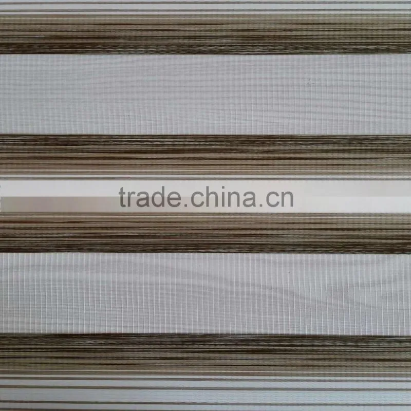 hot sale new design zebra blind roller day night blackout fabric for hotel windows