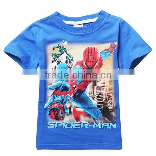 Sveda Wholesale T-Shirt for children, Cotton T-shirt Spider man design, Spider-man T-shirts