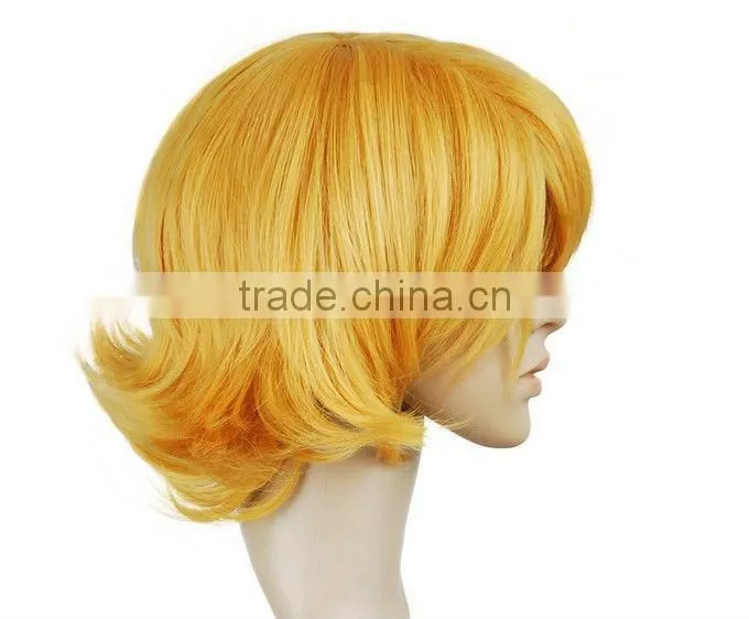 Brazilian Hair Lace Wig,Short Curly Hair Wigs,Synthetic Wig Pink Short Cartoon Wig Dubaa Fashion,Pink Curly Hair Wig Wholesaler