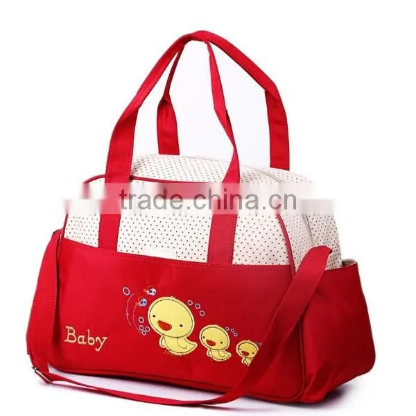cartoon chicken pattern hanging stroller mother baby diaper yummy mummy bag