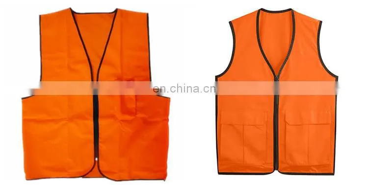 100%Polyester Reflective Safety Waistcoat