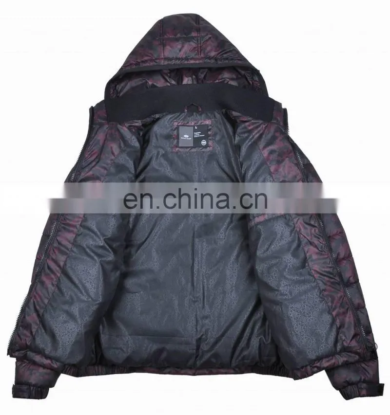 2015 lastest fashion thick handsome warm men camouflage coat