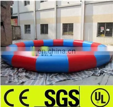 Inflatable pool with bumper boats/ bumper boat with water pool/ water pool