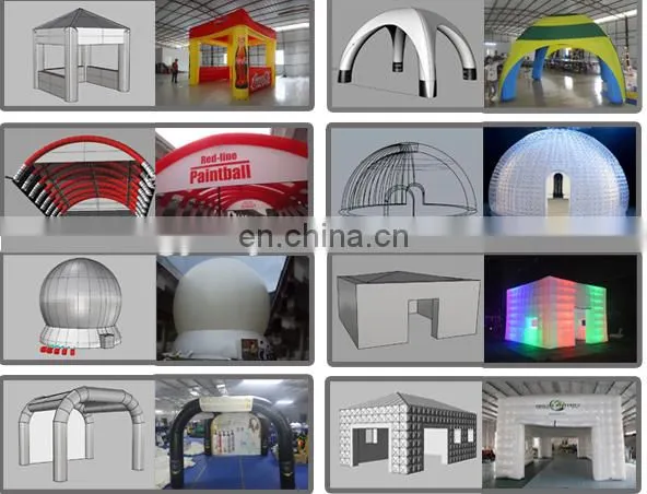 10m Giant Spider Type Inflatable Bubblt Air Dome Tent For Sale