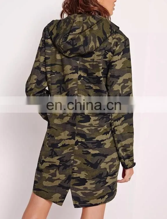 China Supplier women parka parka jacket women camo parka jacket