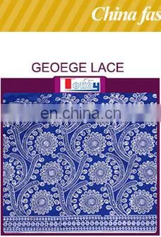 Fashionable embroidered organza bridal fabric