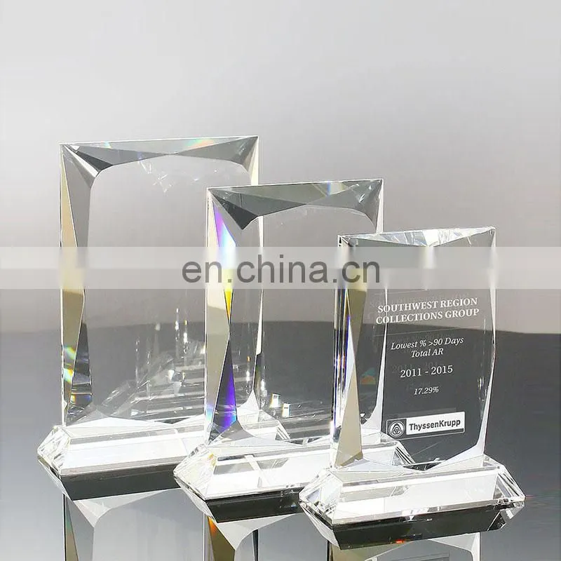 plastic material acrylic trophy memento