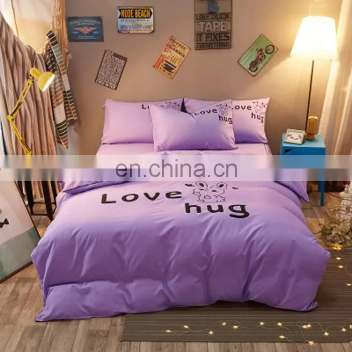 Custom made in china cheap bedding set for kids