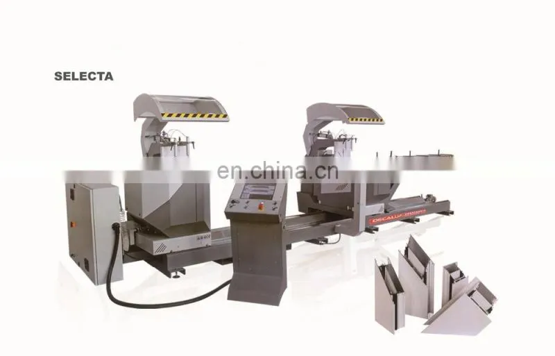 Chinese famous best sell and competitive aluminum 5 Axis CNC Double Cutting Saw for Aluminum Curtain Wall machine
