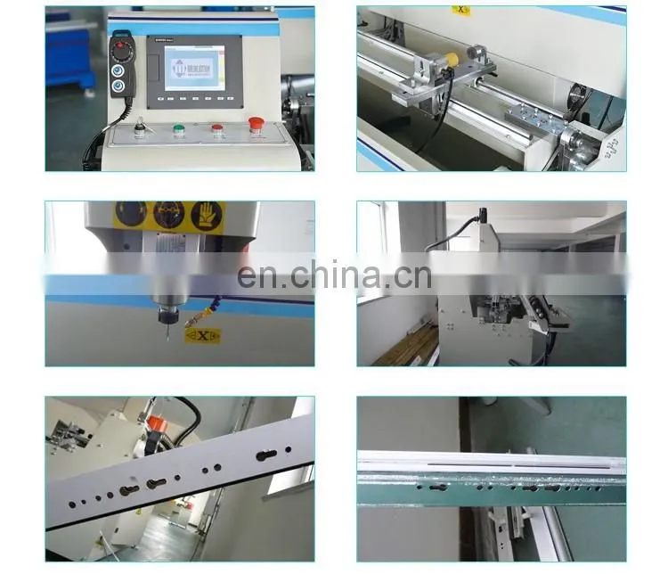 Aluminum Profile CNC Hole Drilling Machines with MMCNC Brand