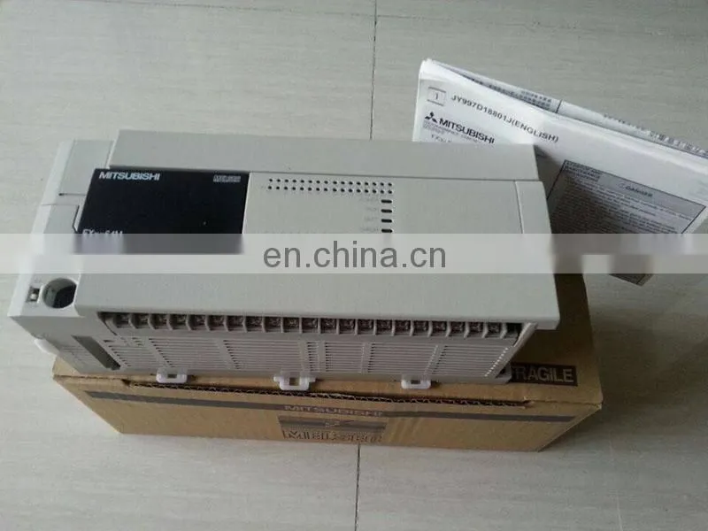 Most Popular Mitsubishi PLC FX3U Series Model FX3U-64MT/ES-A For Industrial Control