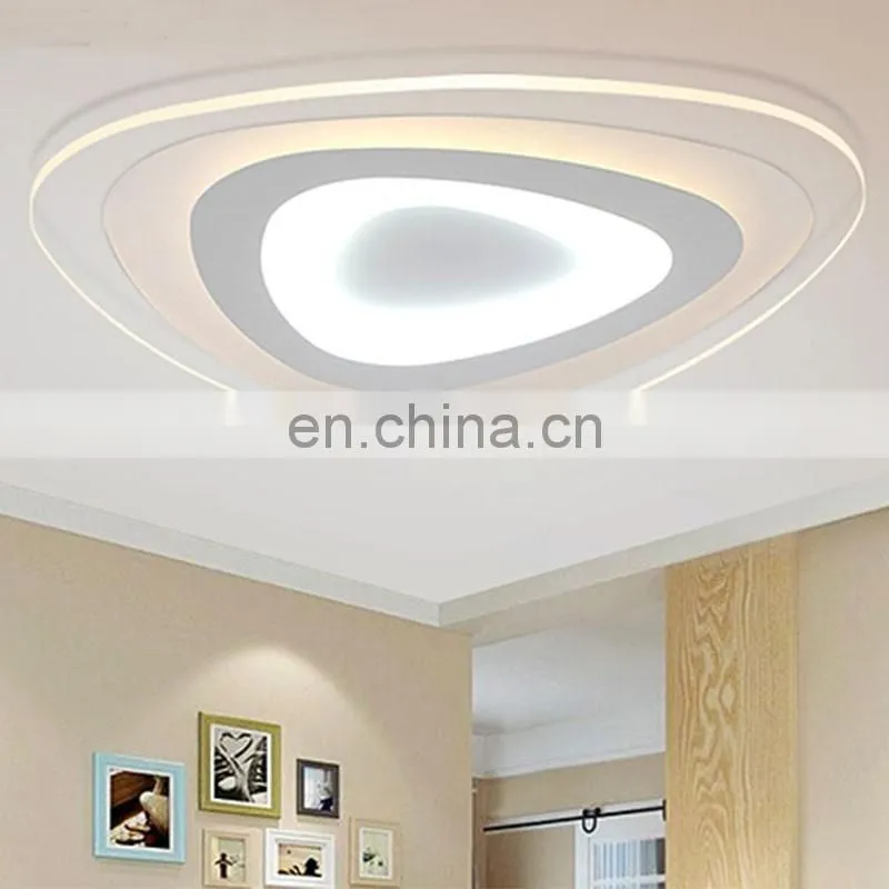 Ultra-thin personalized ceiling lamp acrylic creative lighting for bedroom living room study restaurant lights fixtures