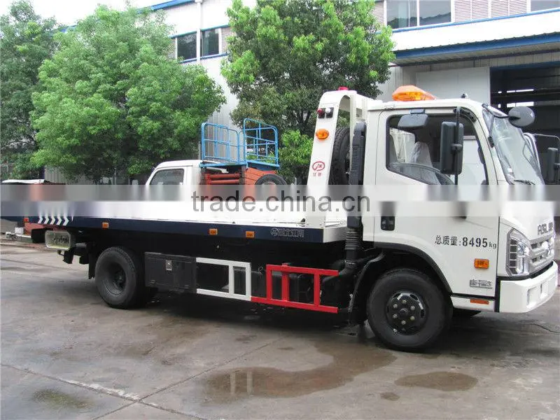 Howo wrecker truck with platform