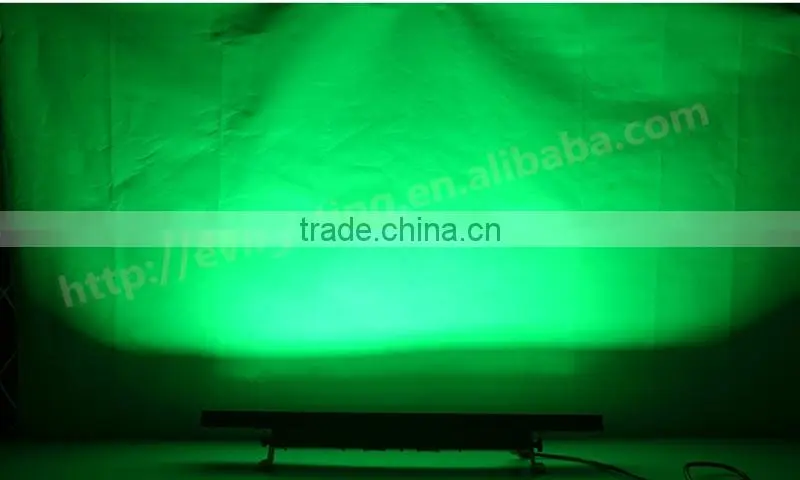 Indoor lighting 72pcs*3w wall washer dmx led strip light
