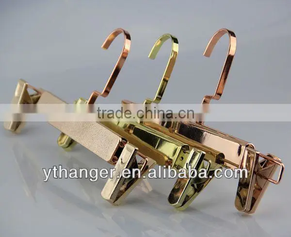 MH-YT-003 silver colored metal wire hanger for wet clothes