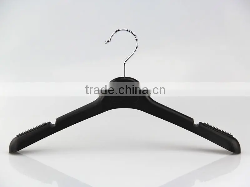 IMY-489 black cheap plastic hanger suppliers for dress