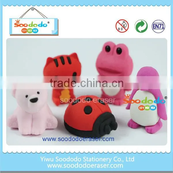kawaii stationery rubber panda eraser manufacturers