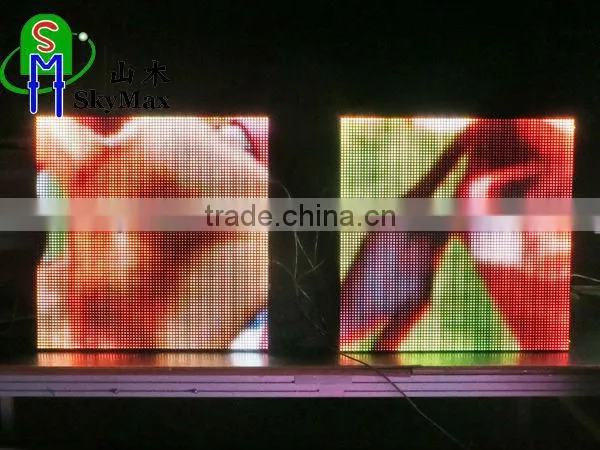 Guangzhou International Lighting Fair for P4 high definition Indoor full color die cast cabinet small LED Display