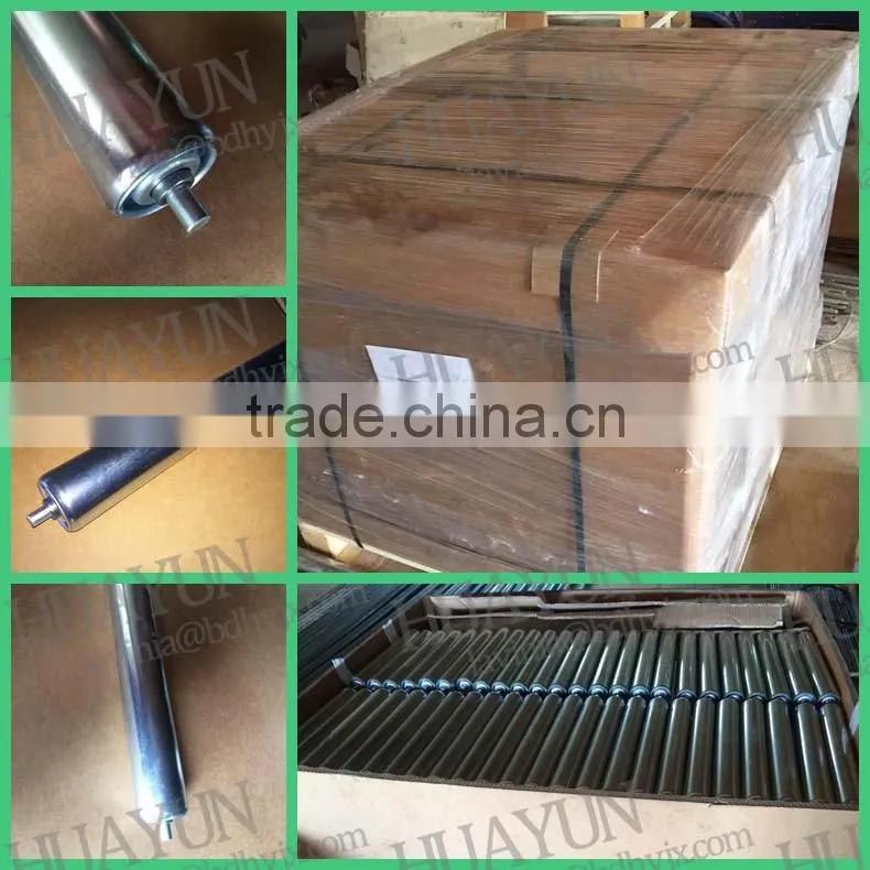 Galvanized Steel Roller End Cap Plastic Cover Ends for Rollers with Precision Ball Bearing