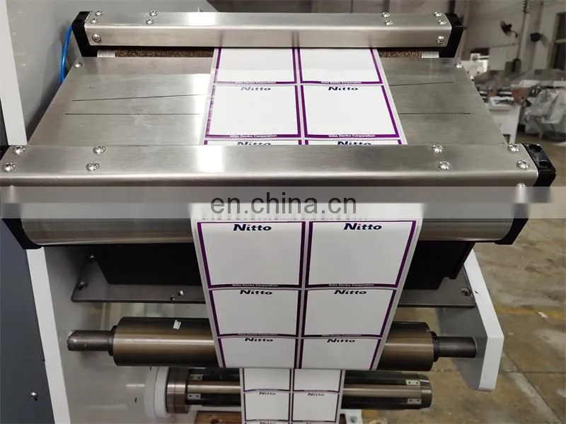 UTS420H Turret Type High Speed Automatic Label Cutting Machine, self-adhesive sticker cutter rewinder