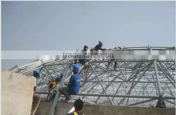Top quality metal dome space frame function hall design
