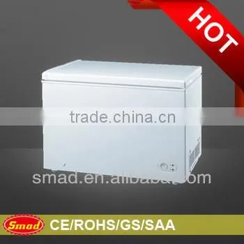 138L glass door freezer ice cream freezer display freezer