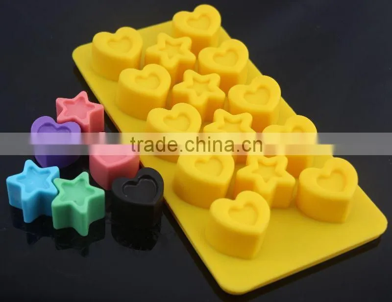 Kitchen accessory molds for candles