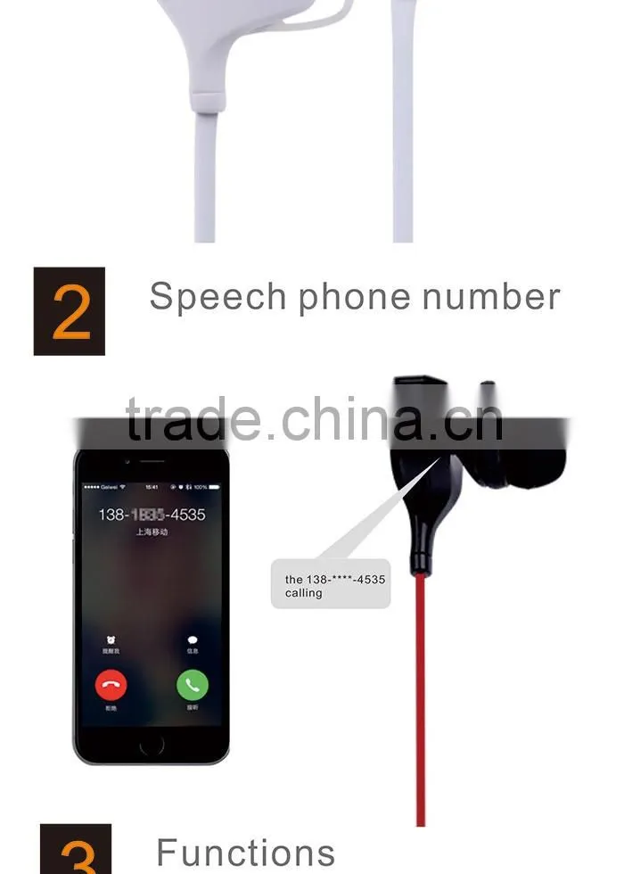EP-A900 wireless earphone radio, stereo bluetooth earphone, cute earphone for girls