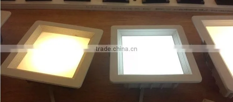 Hot sell indoor square recessed 8"up and down led light with ce,rohs,ul ,FCC certificate