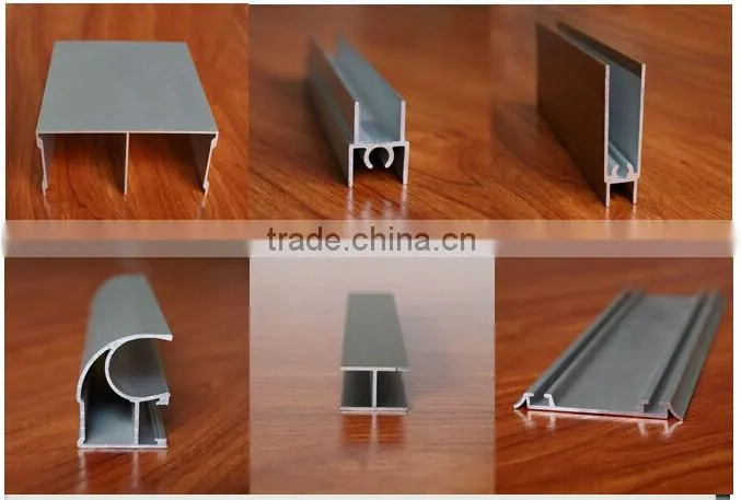 Hotsell sliding door system aluminium profile for wardrobe