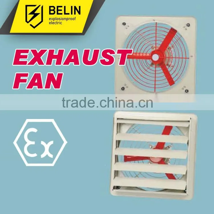 Explosion proof Automatic Shutter Exhaust Fan