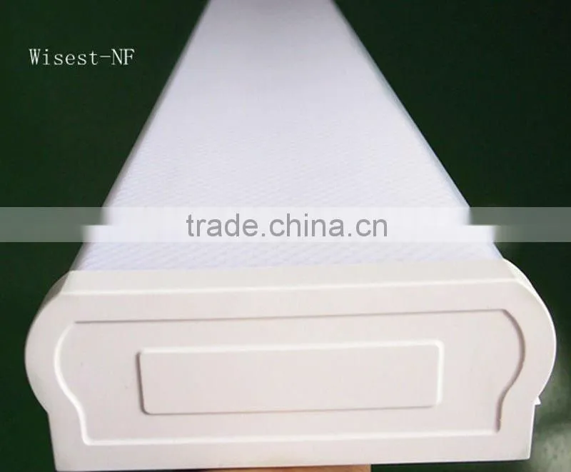T8 double tube CE kitchen fluorescent light fixtures 2x36w