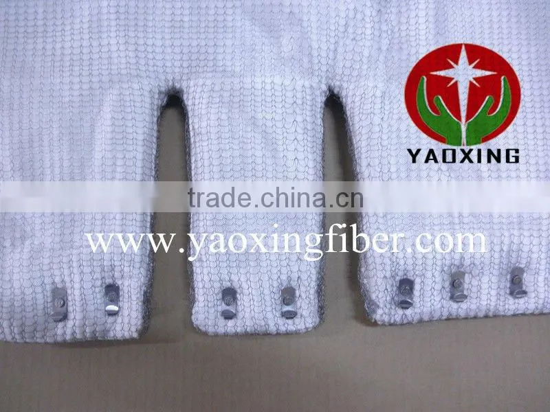 machine heat insulation cover ceramic fiber glass fiber
