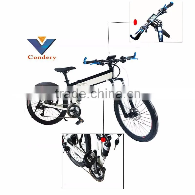 New 26-inch Mountain Bike Folding Electric Bike