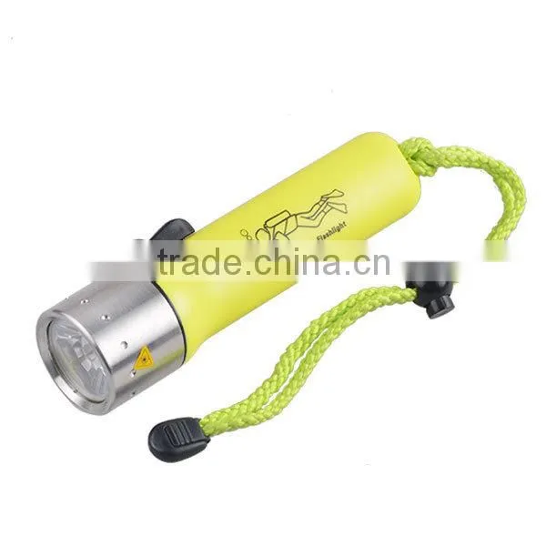 Professional Waterproof Torch XPE Q5 800lm led Diving Torch