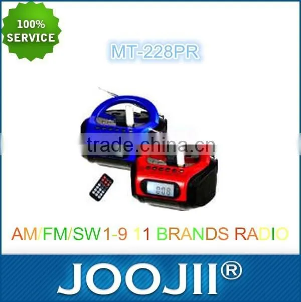 AM/FM/SW1-9 11 BAND RADIO MP3 PLAYER