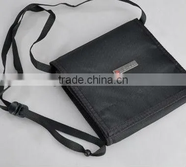 2016 Cheap high quality waterproof polyester wallet with zipper