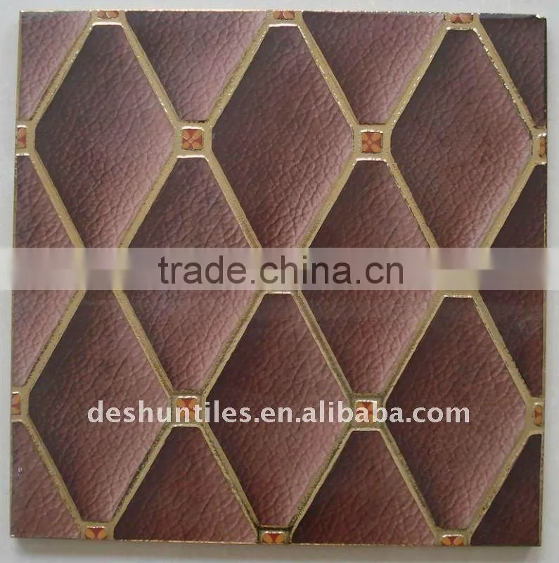 Glazed floor tiles