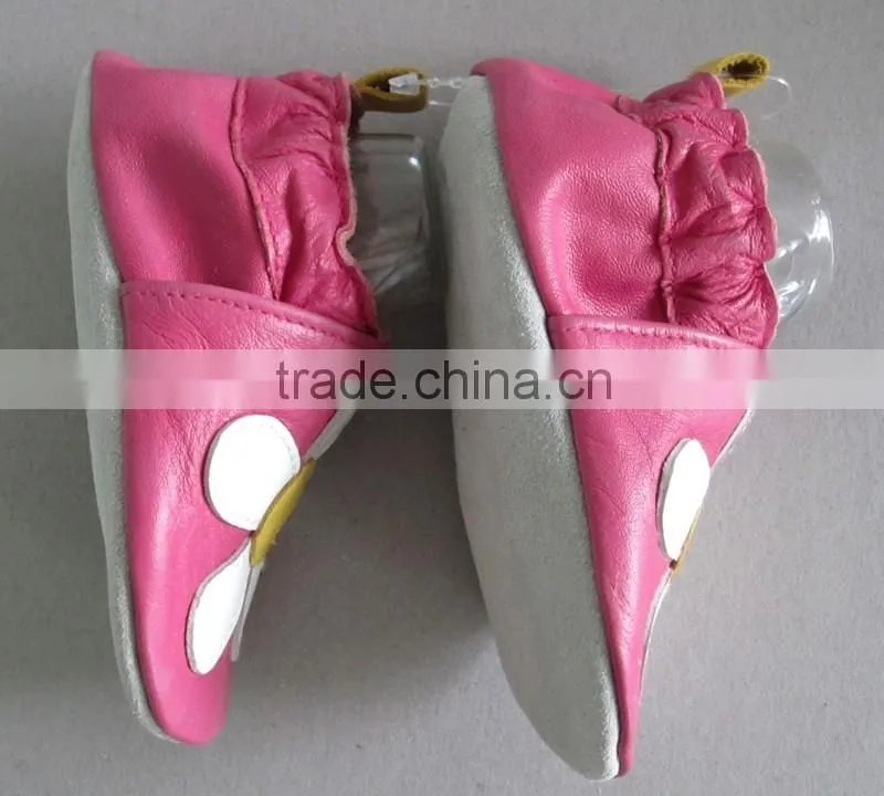 Baby shoes barefoot walking kids rubber sole shoes