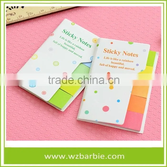 Colours Self-adhesive Removable Die-Cut Sticky Note In Memo Pad For Office