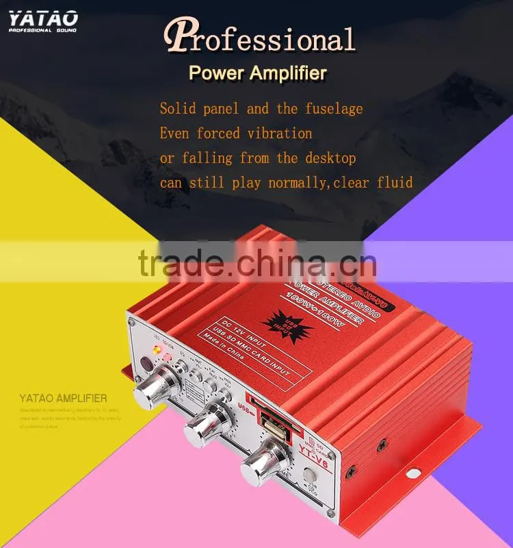 Professional amplifier tube amplifier, digital audio amplifier speaker YT-V6