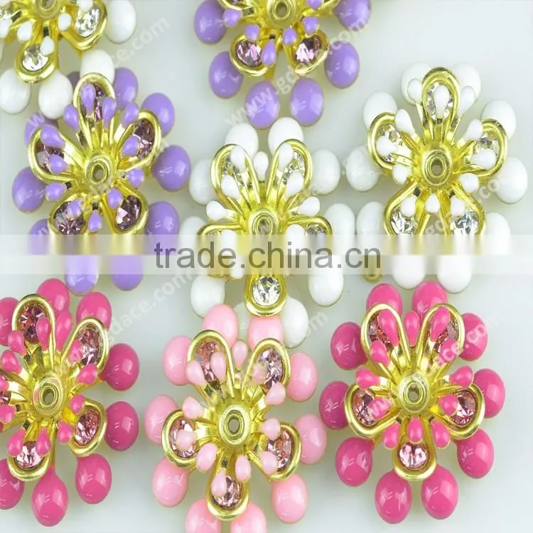 China factory wholesale metal craft flower, metal rose flowers for crafts,