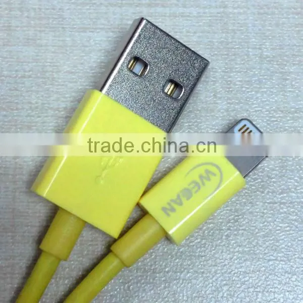 8 pin usb2.0 mfi usb cable for iphone 5/6 mfi certified usb cable