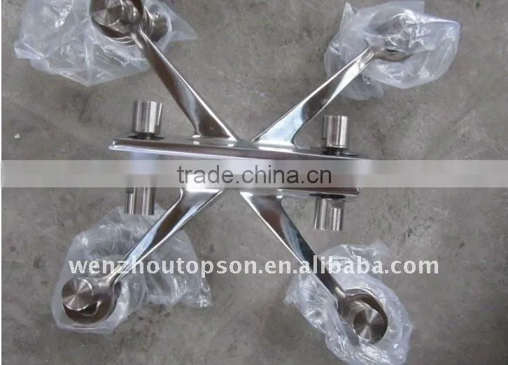Glass spider fitting for fix glass(glass point fixing),KM4706 series spider fitting