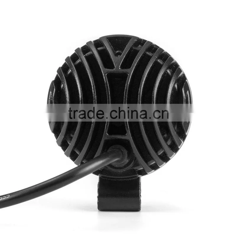 High brightness 12v 24v 3.2 inch auto waterproof led work light 12w