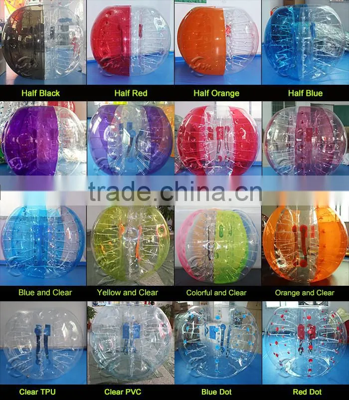 Cheap bumper ball human sized soccer bubble ball bubble soccer ball for sale