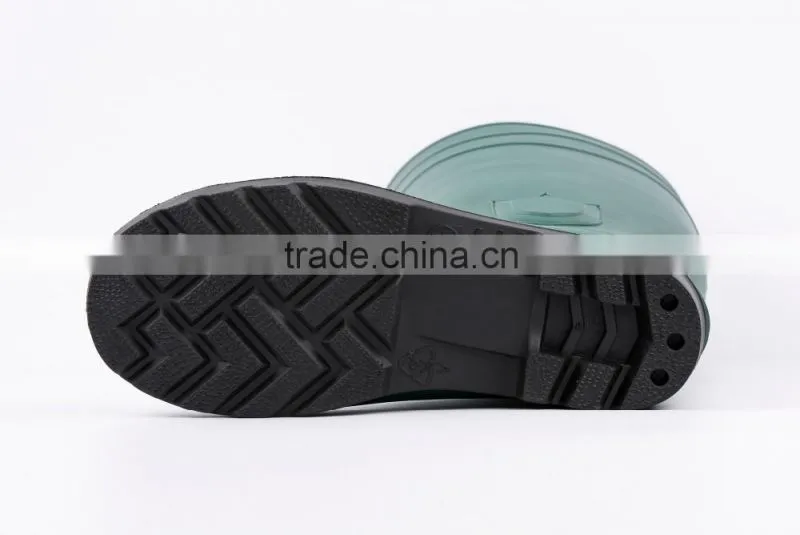 2016 new style HIgh Quality PVC safety boots , water boots , rain boots(sj5018)