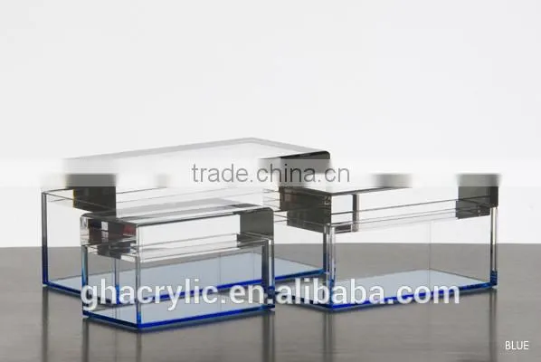 Strict request quality Shinning Clear acrylic box,Shatterproof Acrylic box