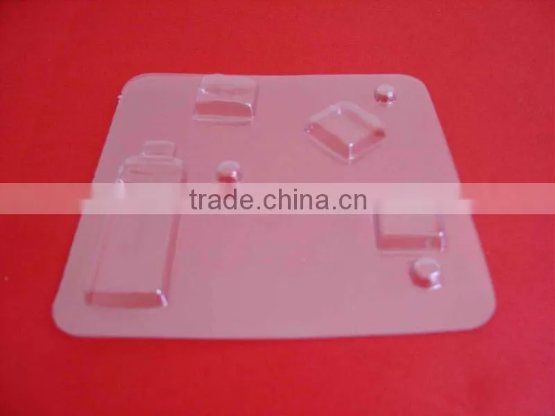 vacuum forming blister tray plastic packing for stationary